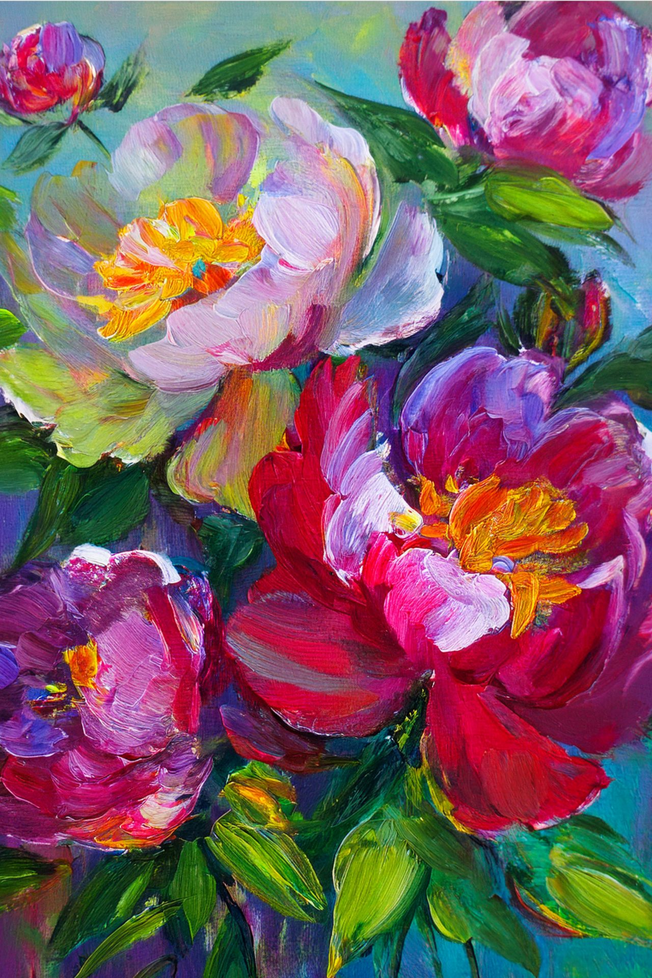 Peonies 2 Acrylic